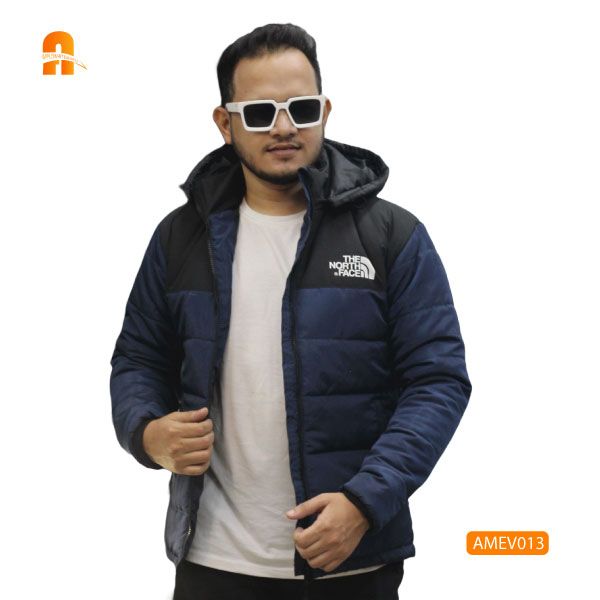 Exported Insulated Zipper Hoodie Jackets for Men’s AMEJ013