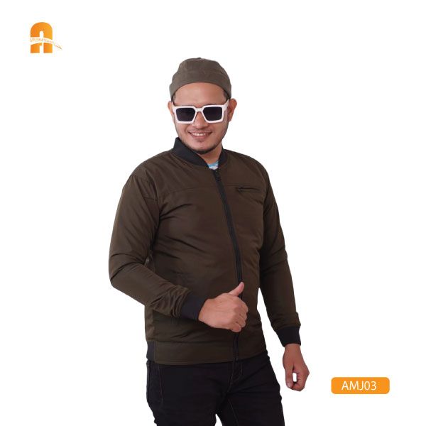 Winter Special Men's Premium Solid Jacket AMJ03
