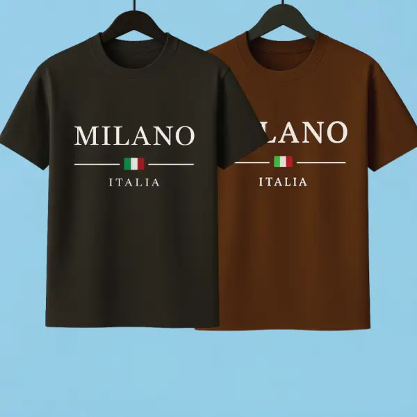 Mens Premium Export Quality DropShoulder 2pcs Combo (Coffee-Black)