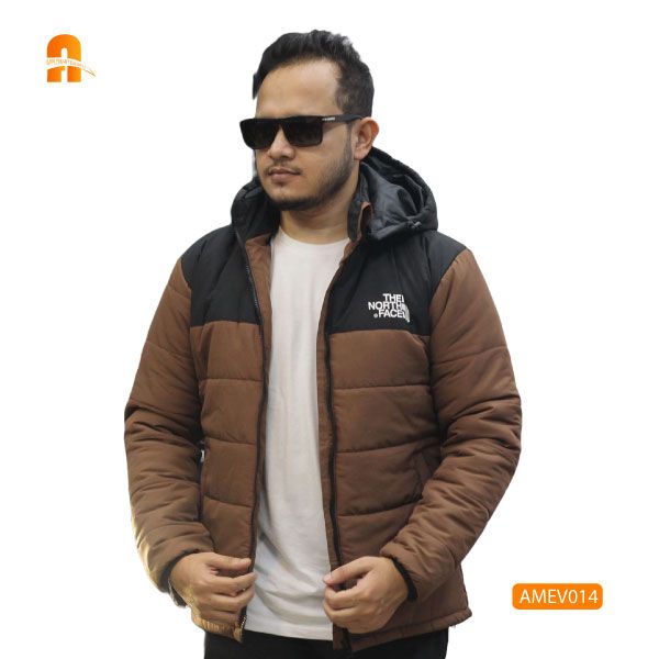 Exported Insulated Zipper Hoodie Jackets for Men’s AMEJ014