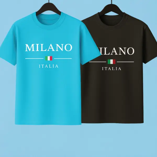 Mens Premium Export Quality DropShoulder 2pcs Combo (Skyblue-Black)