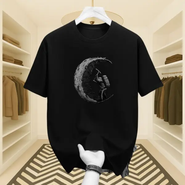 Mens Premium Export Quality DropShoulder T-shirt (Black)