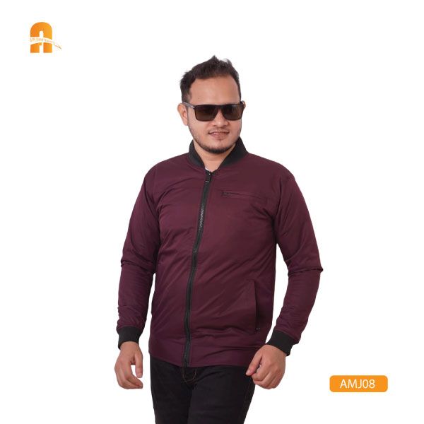 Winter Special Men's Premium Solid Jacket AMJ08
