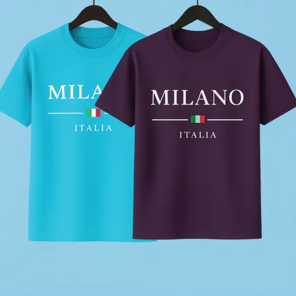 Mens Premium Export Quality DropShoulder 2pcs Combo (Skyblue-Purple)