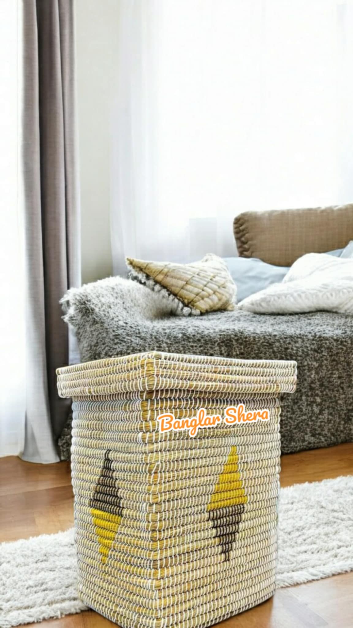 Square Laundry basket (Tie)