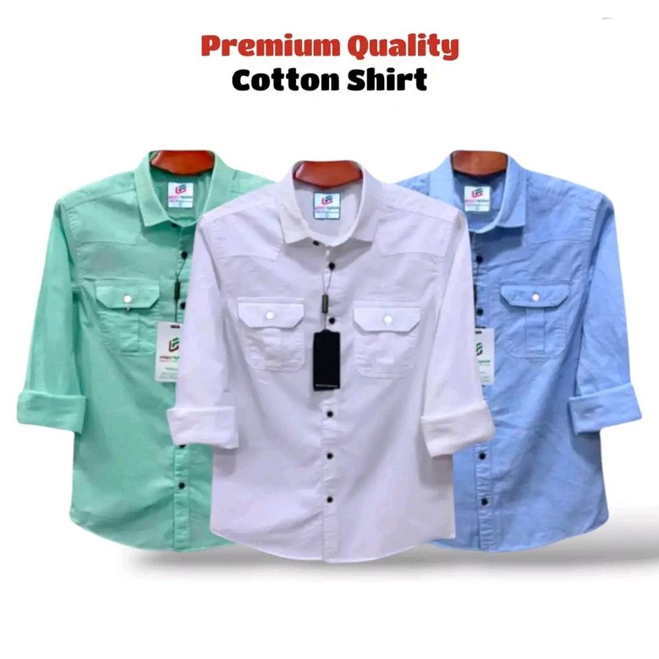 Double Pocket Shirt 3pics Combo