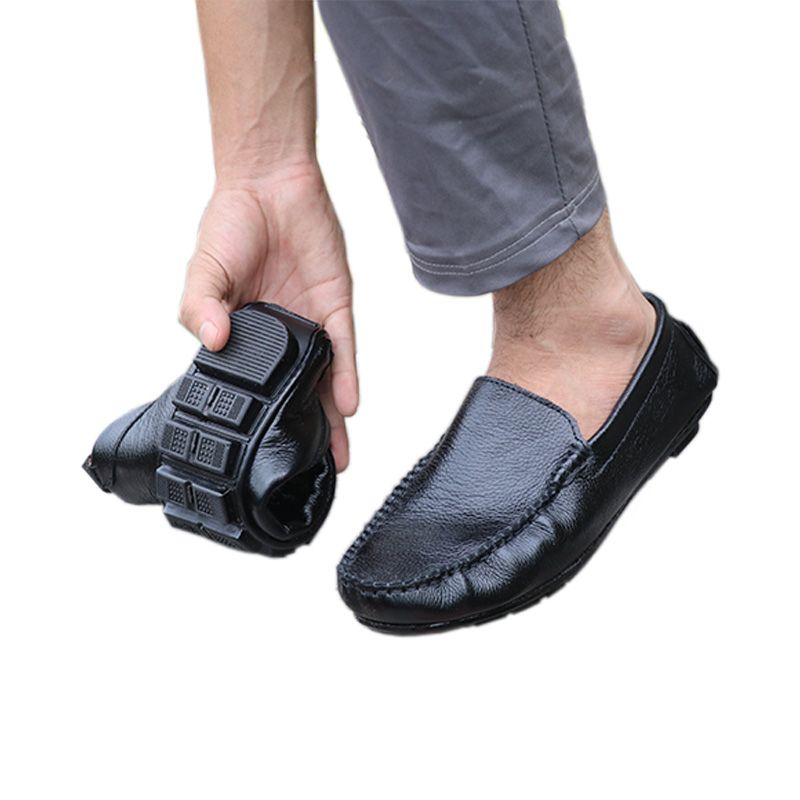 SKM Genuine Leather Super Soft Loafer Shoe for Men