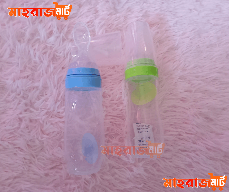 ফুল সিলিকন চামচ ফিডার ১২০ মিলি