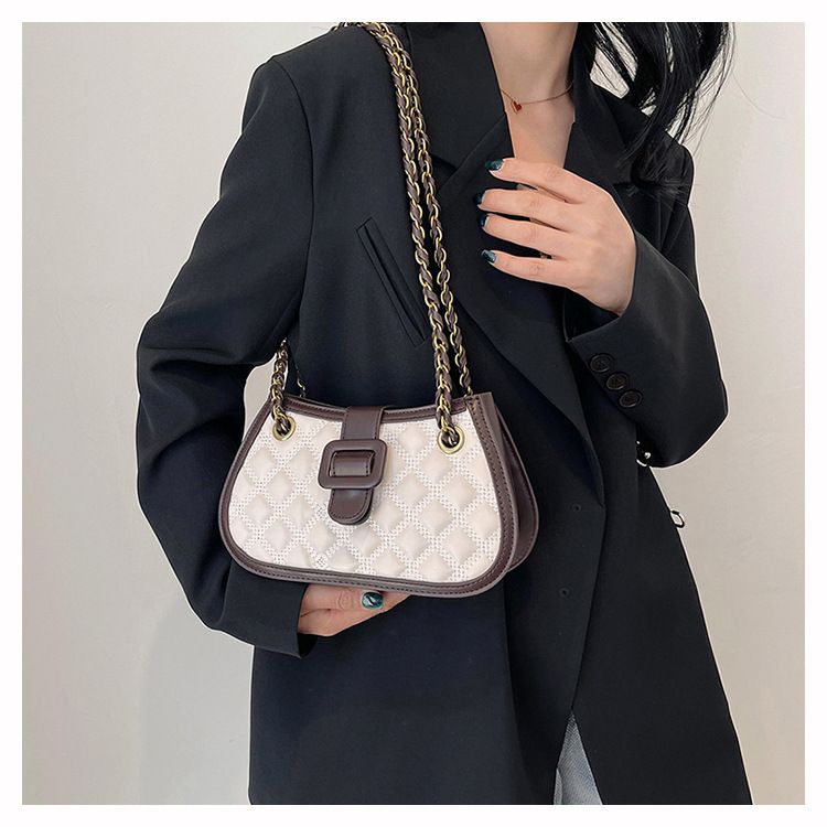 Trending style pu leather crossbody shoulder bag