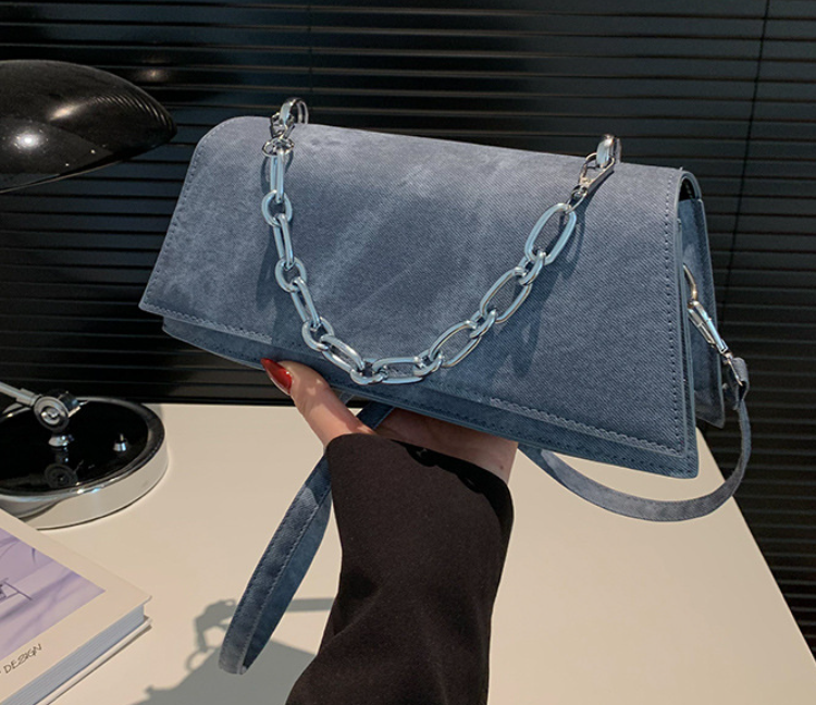 Trendy long shape china iimported crossbody  bag