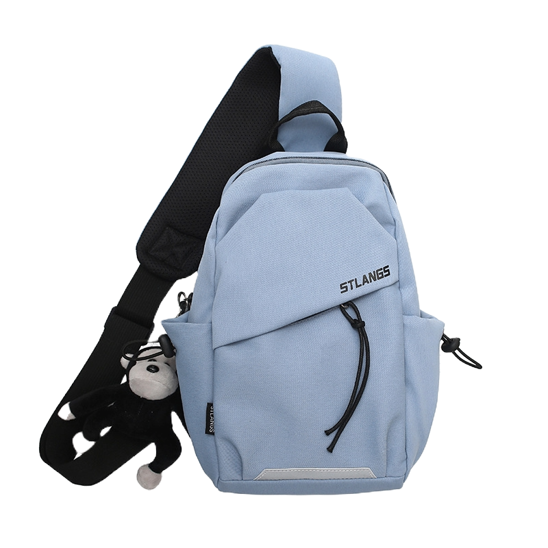 Doll backpack one strip fashion bag for all backpack frontbag unisex bag bike riders bag