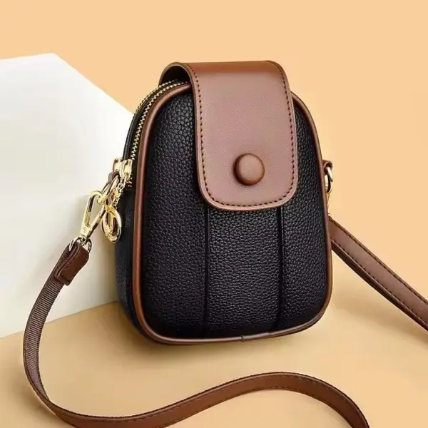 Messenger crossbody shoulder bag