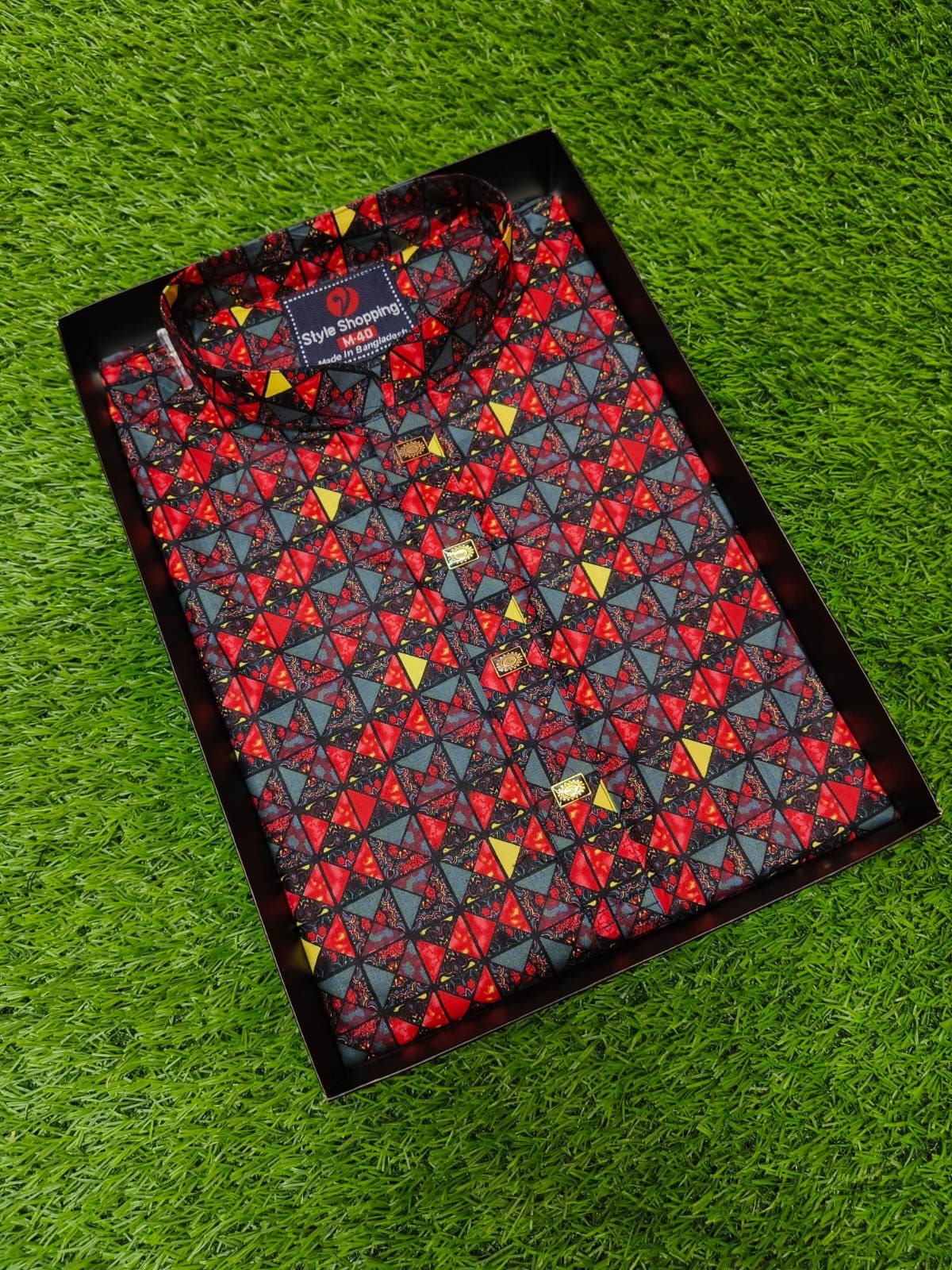 Premium 3D Digital Printed Panjabi B2