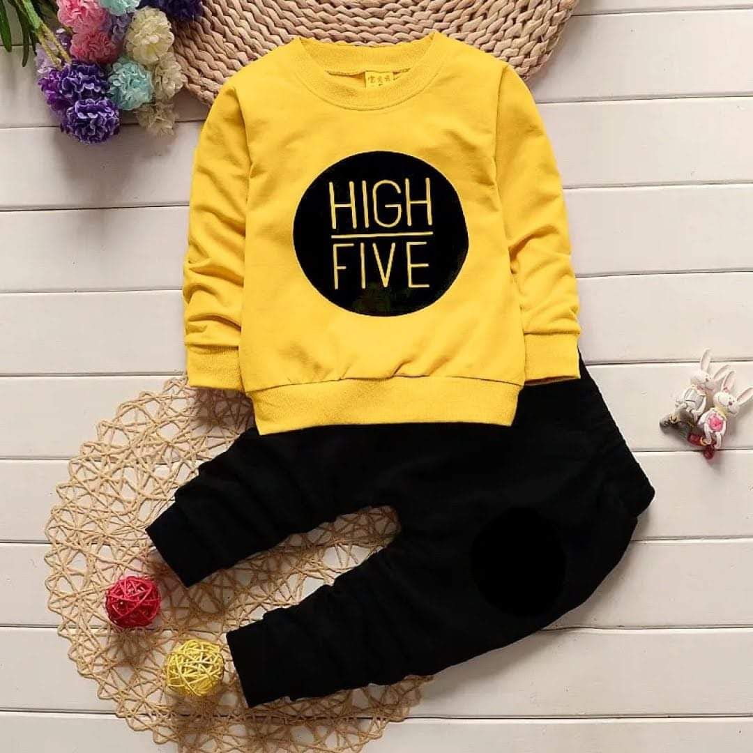 Baby Sweatshirt and Trouser Set