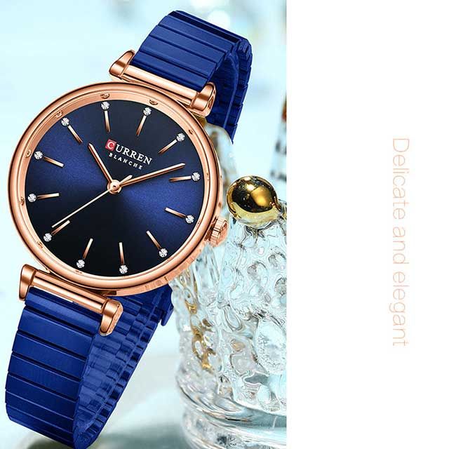 CURREN Women Cut Stainless Steel Strap Watch (Mastercopy)