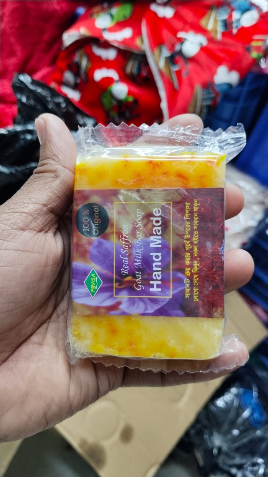 Handmade Saffron Goat Milk Cleanser