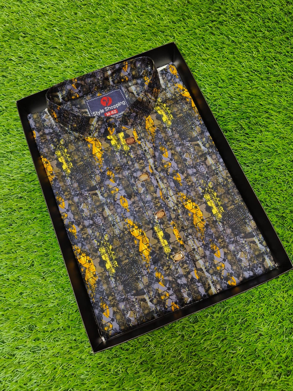 Premium 3D Digital Printed Panjabi B6