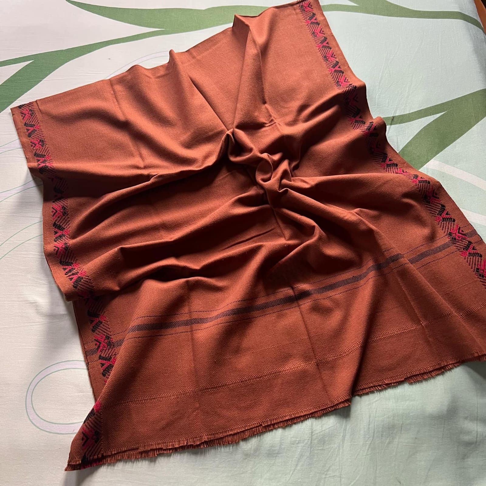 Unique Shawl Burgundy