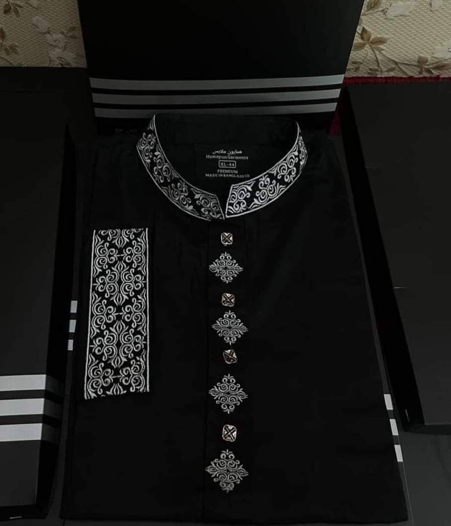 Premium Indian Tencel Cotton Panjabi E1