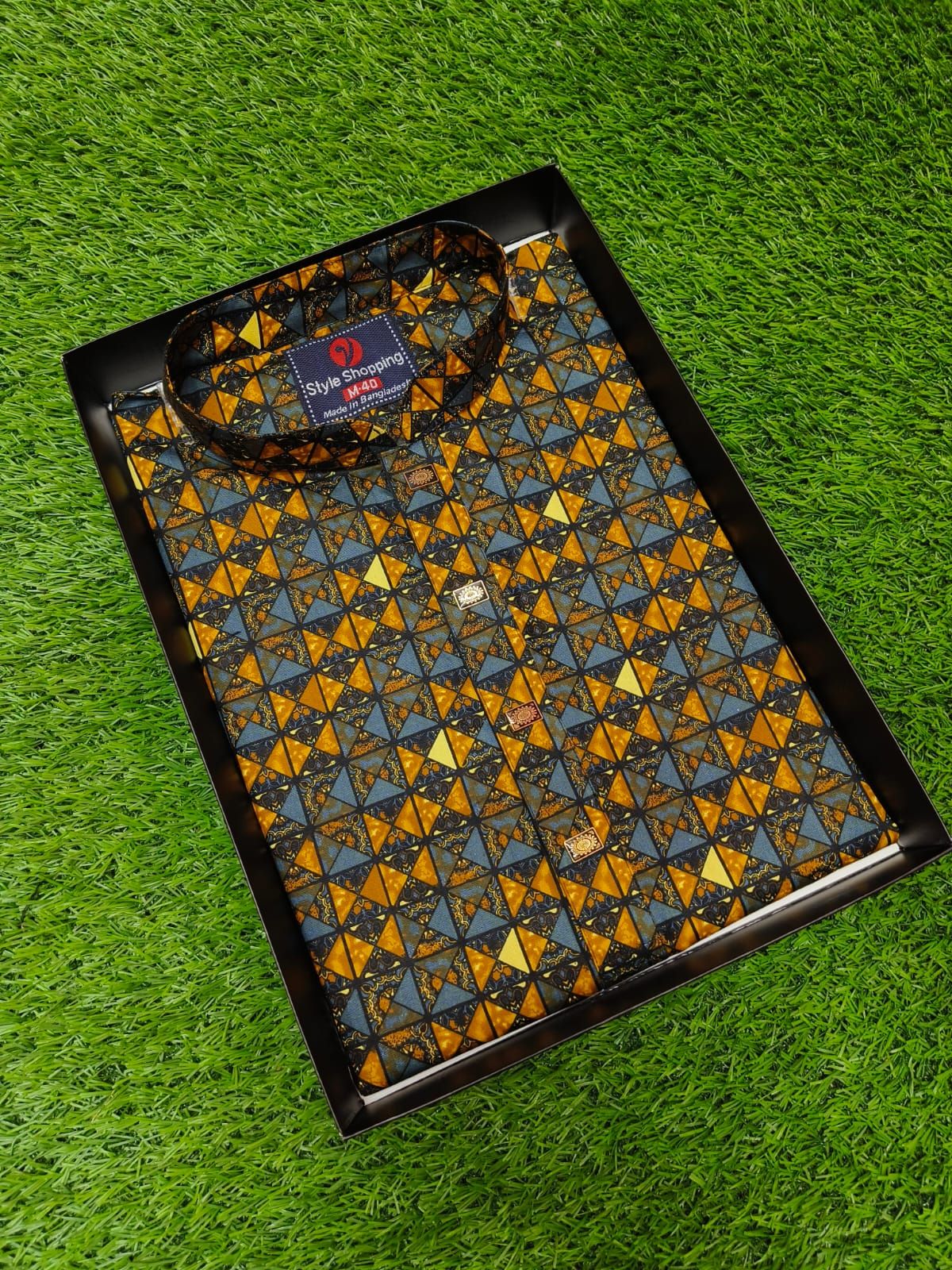 Premium 3D Digital Printed Panjabi B5