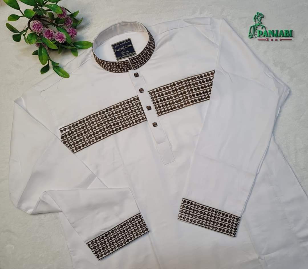 Premium Indian Tencel Cotton Panjabi D1