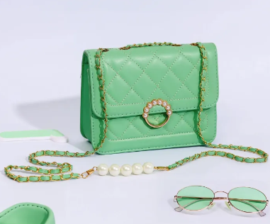 Pearl Leather Handba