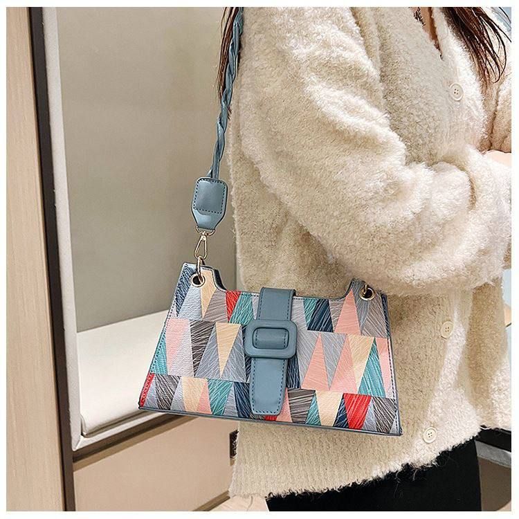 Colorful Ladies Trendy Handbag