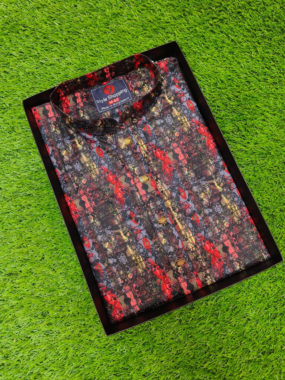 Premium 3D Digital Printed Panjabi B1