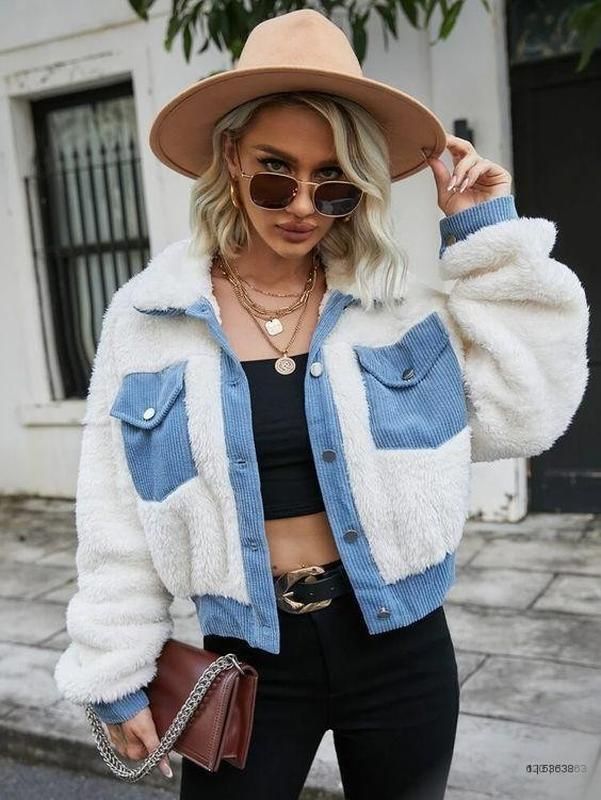 Winter Collection Trimmed Sherpa Jacket