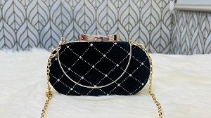 Faux Suede Women Clutch Bags N267