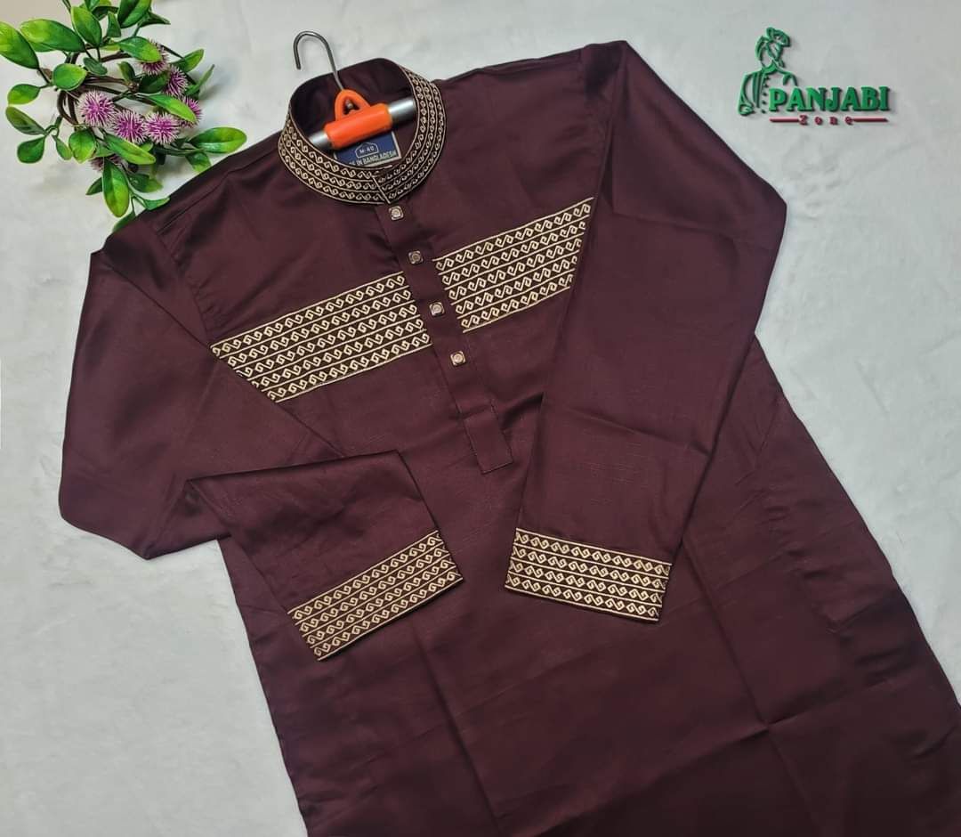 Premium Indian Tencel Cotton Panjabi D2