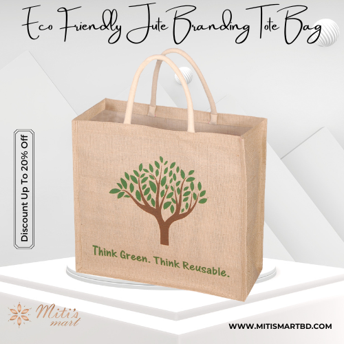 Jute Branding Tote Bag