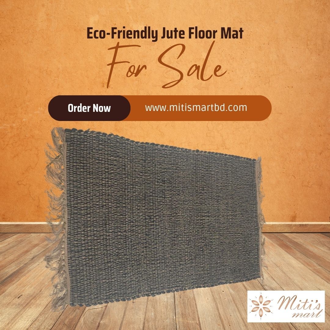 Eco-Friendly Jute Floor Mat