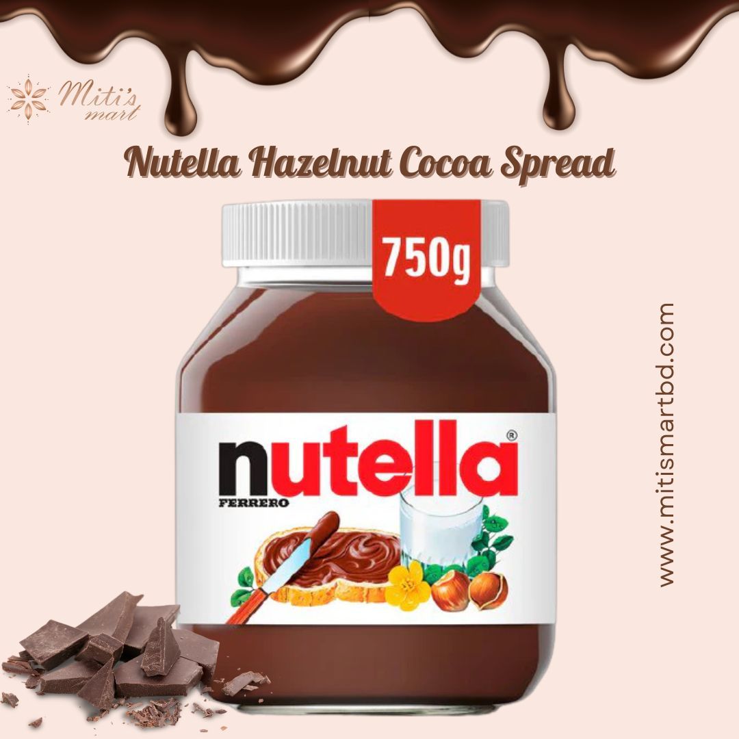 Nutella Hazelnut Cocoa Spread 750gm