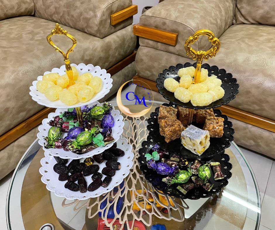 3 layer fruit Plate
