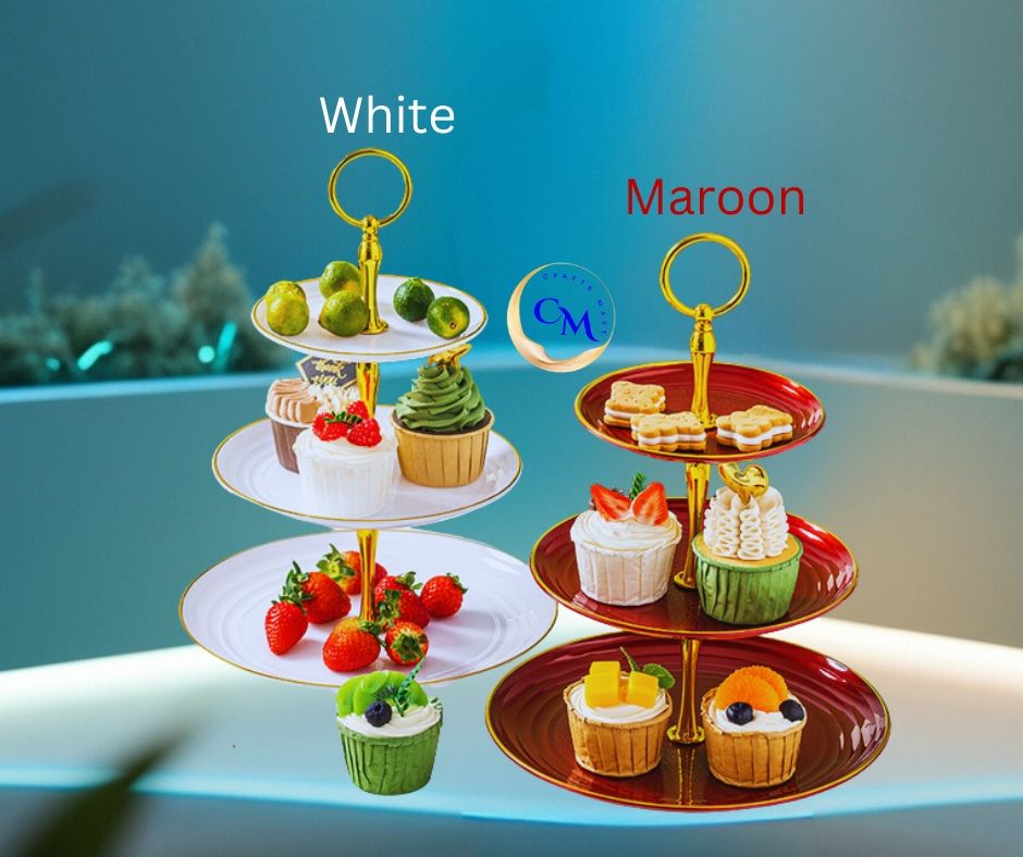 Turkish Style Three Layer Fruit Plate