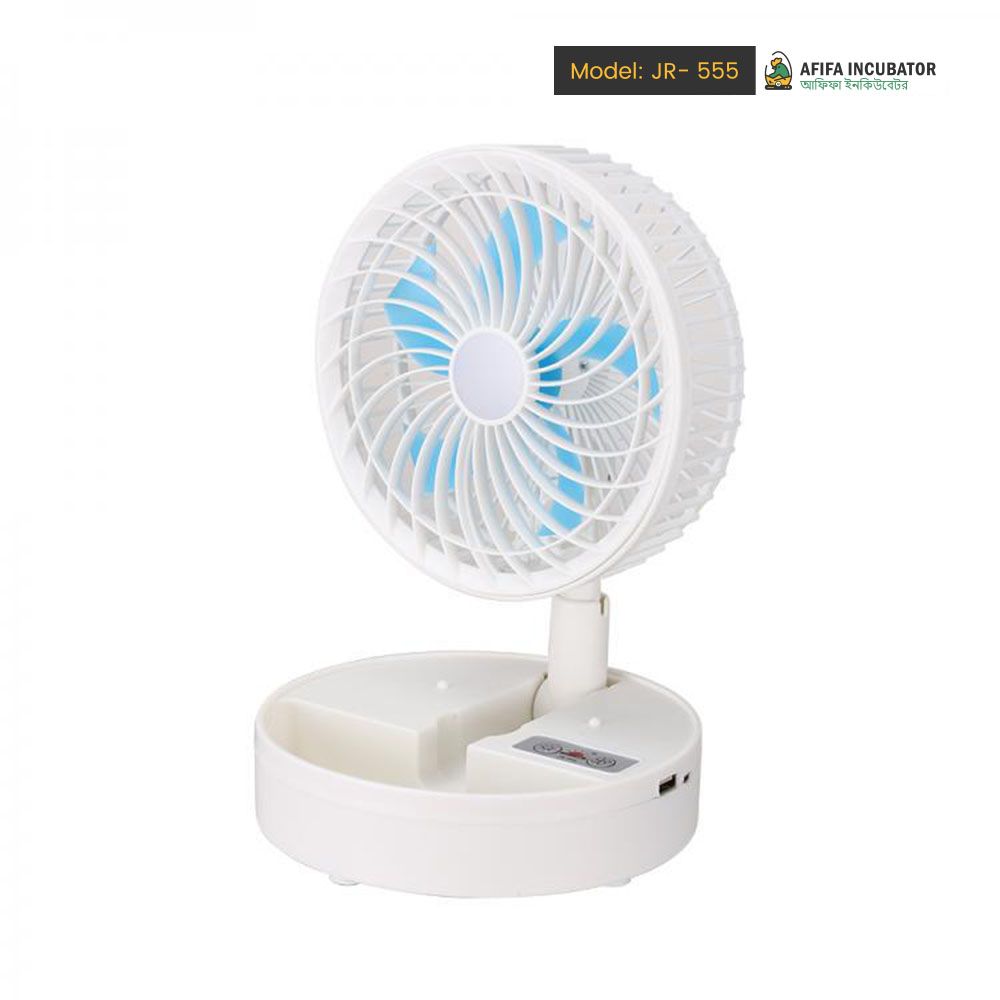 JR-555 – Rechargeable Foldable Table Fan