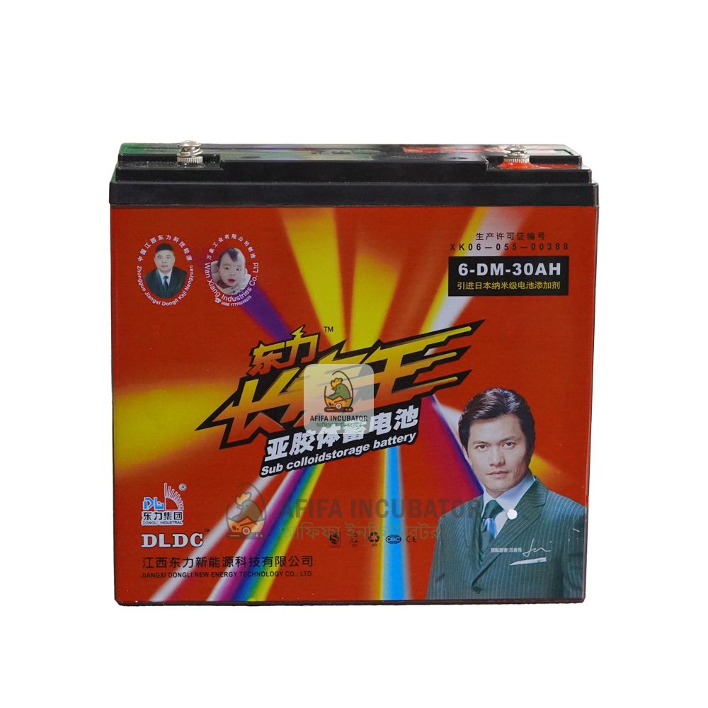 ডি.এল.ডি.সি ড্রাই ব্যাটারি | DLDC Golden 30Ah Battery - 12 Volt 30Ah Battery For IPS, UPS, Inqbiter Machine, DC Motor Pup Etc.