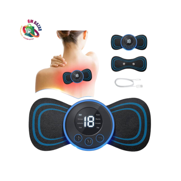 Mini Massager - Rechargeable Shoulder/ Neck/ Muscle/ Tendonitis/ Deep Tissue/ Back Massager with 1pcs Butterfly Pad
