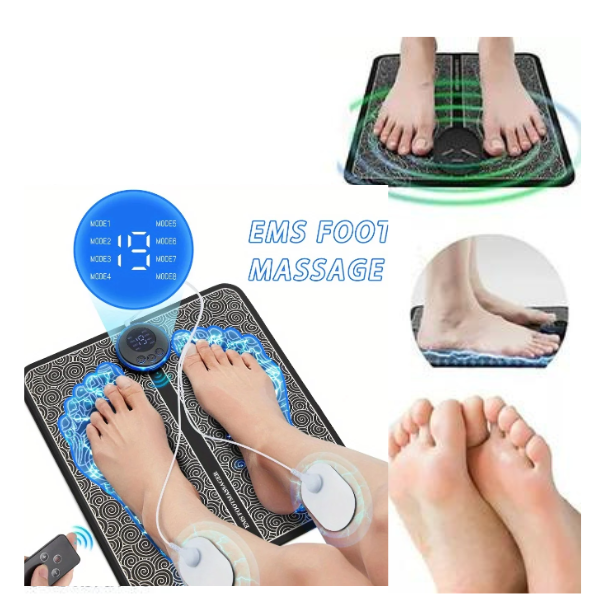 Foot Massager Mat Electric Pad Feet Blood Muscle Circulation Device