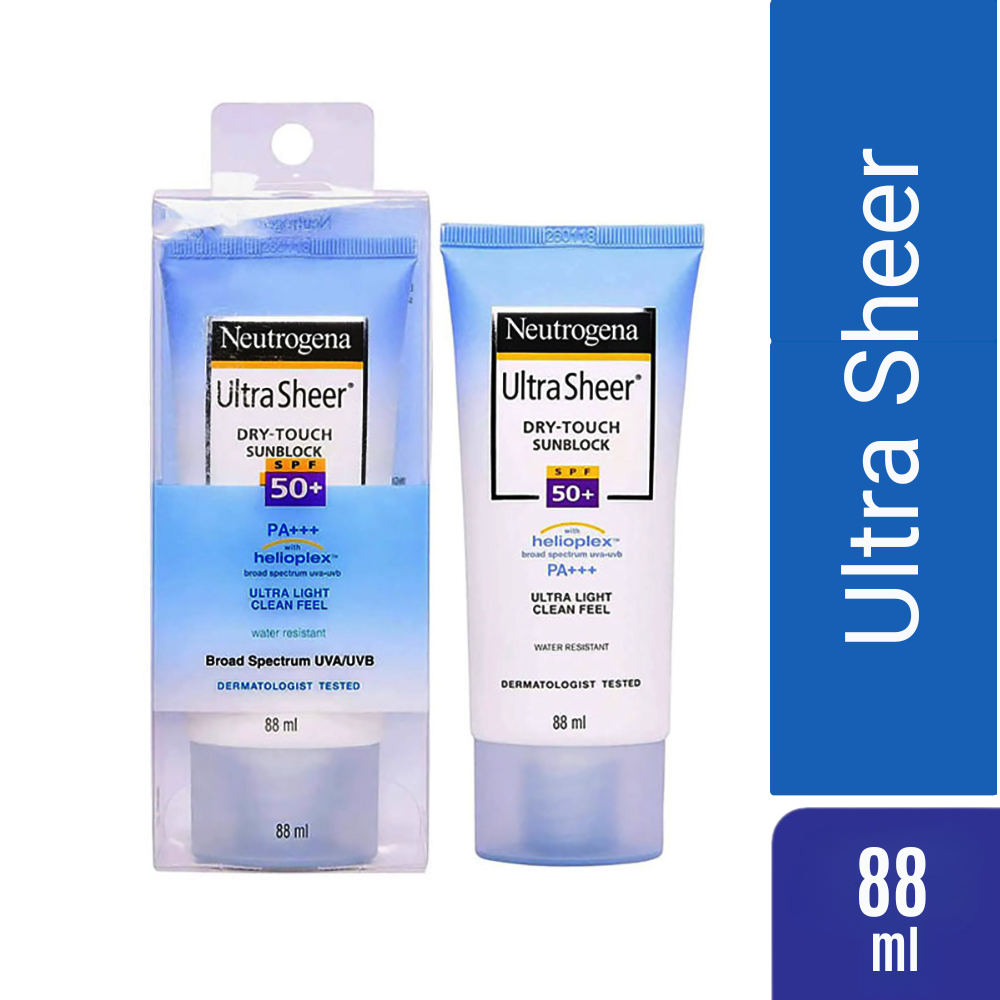 SUNSCREEN NEUTROGENA ULTRA SHEER DRY TOUCH SUNBLOCK SPF 50+ 88ML