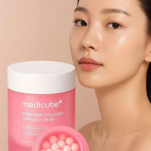 𝐌𝐞𝐝𝐢𝐜𝐮𝐛𝐞 𝐒𝐚𝐥𝐦𝐨𝐧 𝐃𝐍𝐀 𝐏𝐃𝐑𝐍 𝐏𝐢𝐧𝐤 𝐂𝐨𝐥𝐥𝐚𝐠𝐞𝐧 𝐂𝐚𝐩𝐬𝐮𝐥𝐞 𝐂𝐫𝐞𝐚𝐦 𝟓𝟓𝐠m