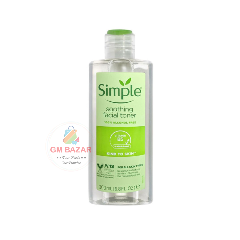 TONER SIMPLE SOOTHING FACIAL TONER VITAMIN B5 200ML