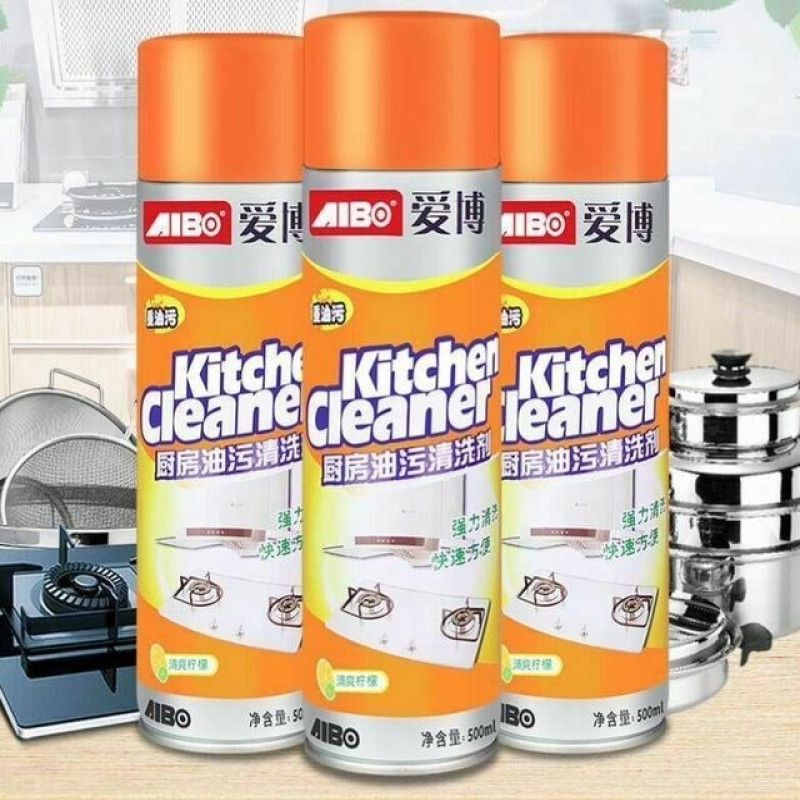 (3Pc) Cleaner Spray Foam Cleaning Spray 550ml Easy Cleaning