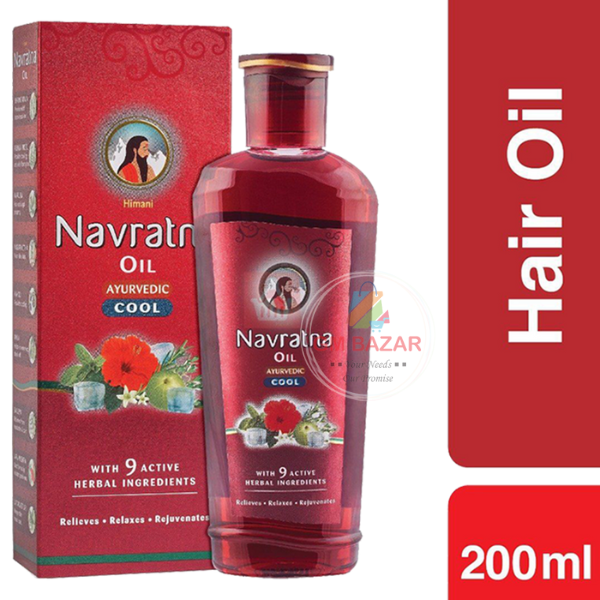 NAVRATNA AYURVEDIC OIL 200ML