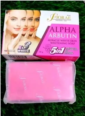 WHITENING SOAP FIORAE ALPHA ARBUTIN MIRACLE WHITE SKIN 165GM