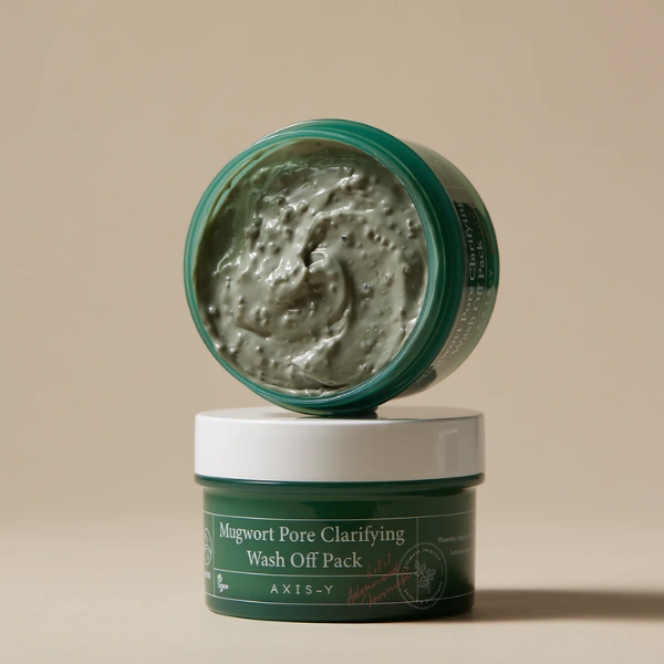 PEEL OFF MASK AXIS-Y MUGWORT PORE CLARIFYING WASH OFF PACK 100ML
