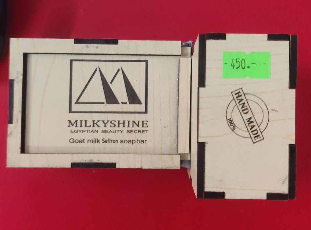 SAFFRON GOAT MILK SOAP 100GM