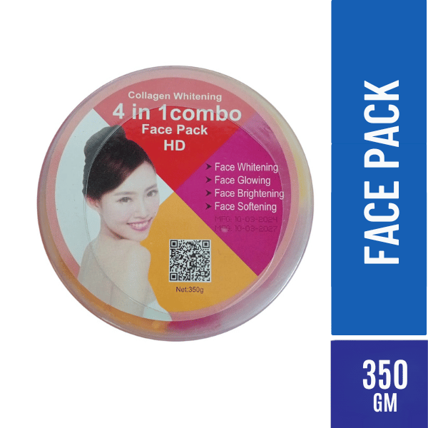 SOOTHING GEL COLLAGEN WHITENING 4 IN 1 COMBO FACE PACK