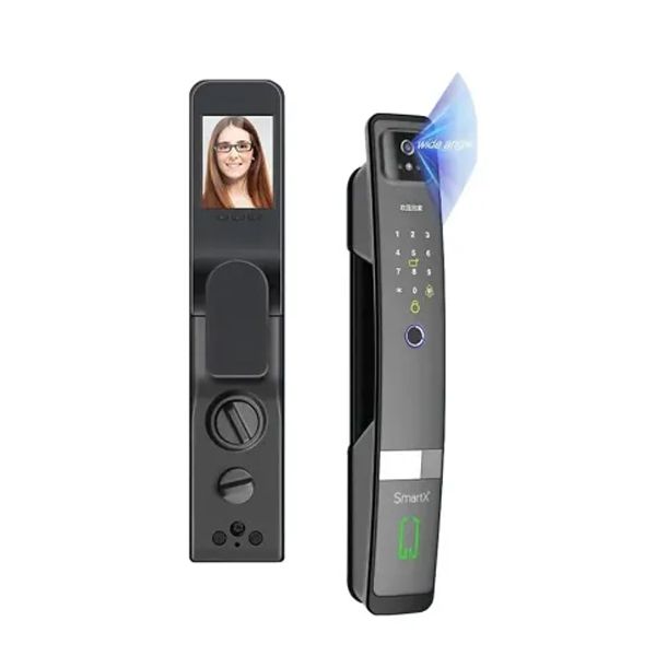 SmartX SX-F600 Tuya WiFi Face Recognition Door Lock with Camera & Display